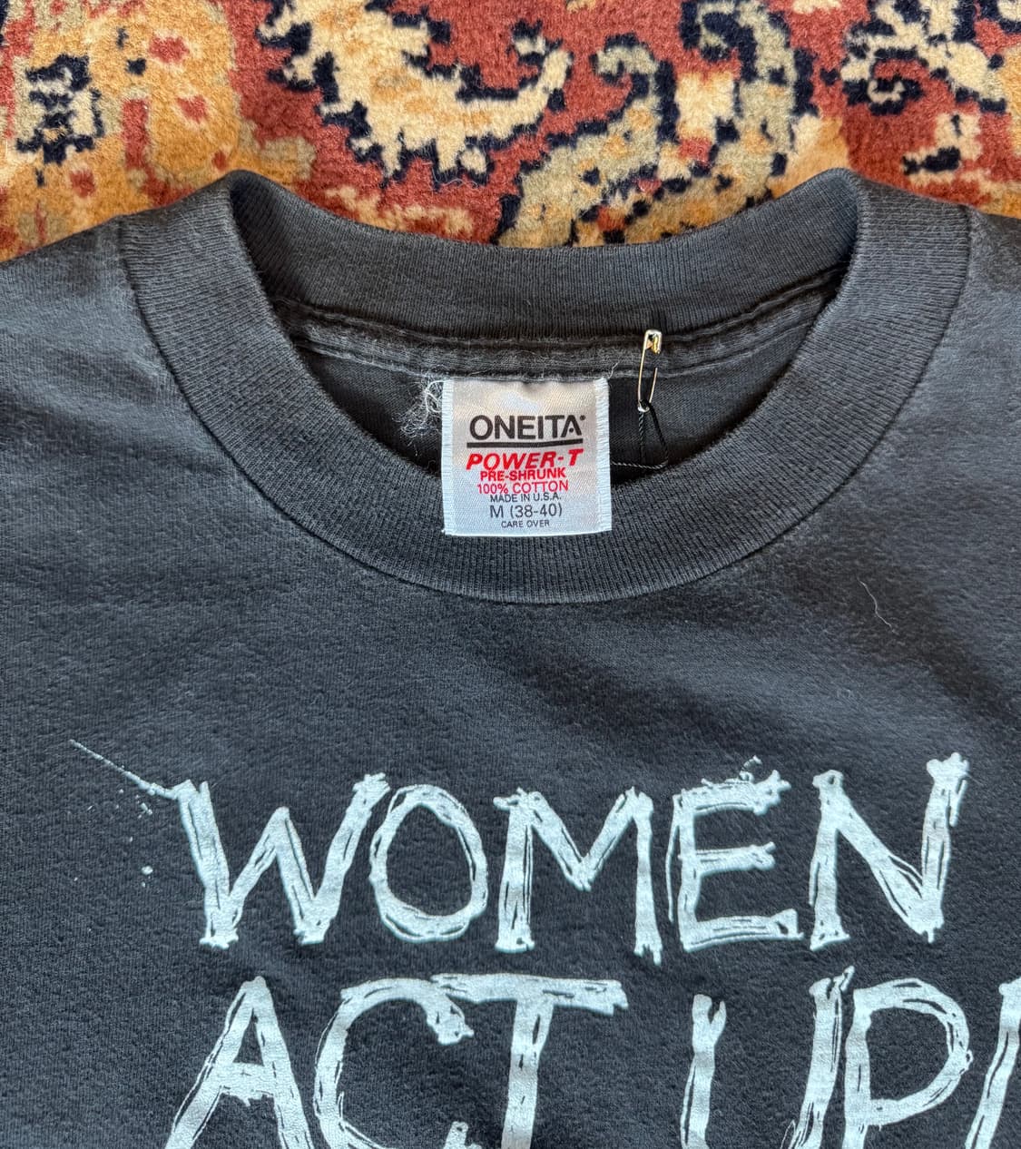 made usa 빈티지 oneita싱글 반팔 M (680) 상품이미지3