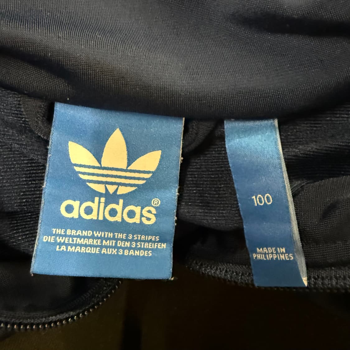 아디다스 구파이어버드 네이비 그레이 트랙탑 져지 상품이미지6