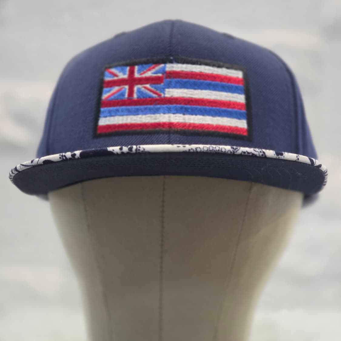 L6-1:탑오브더월드 하와이 플래그 네이비 스냅백(56-59) 상품이미지5