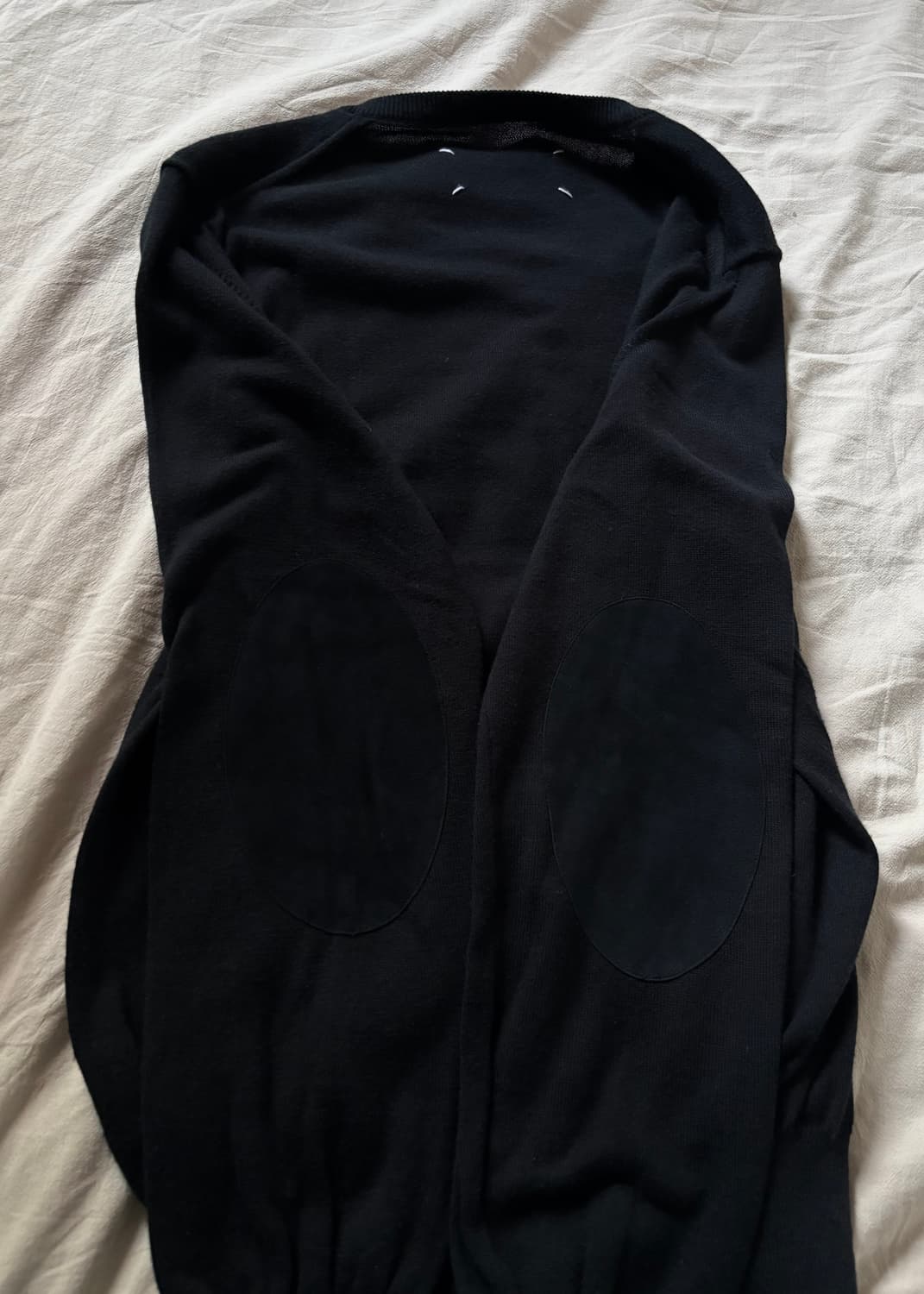 마르지엘라 램스킨 레더 엘보우 니트 상품이미지3