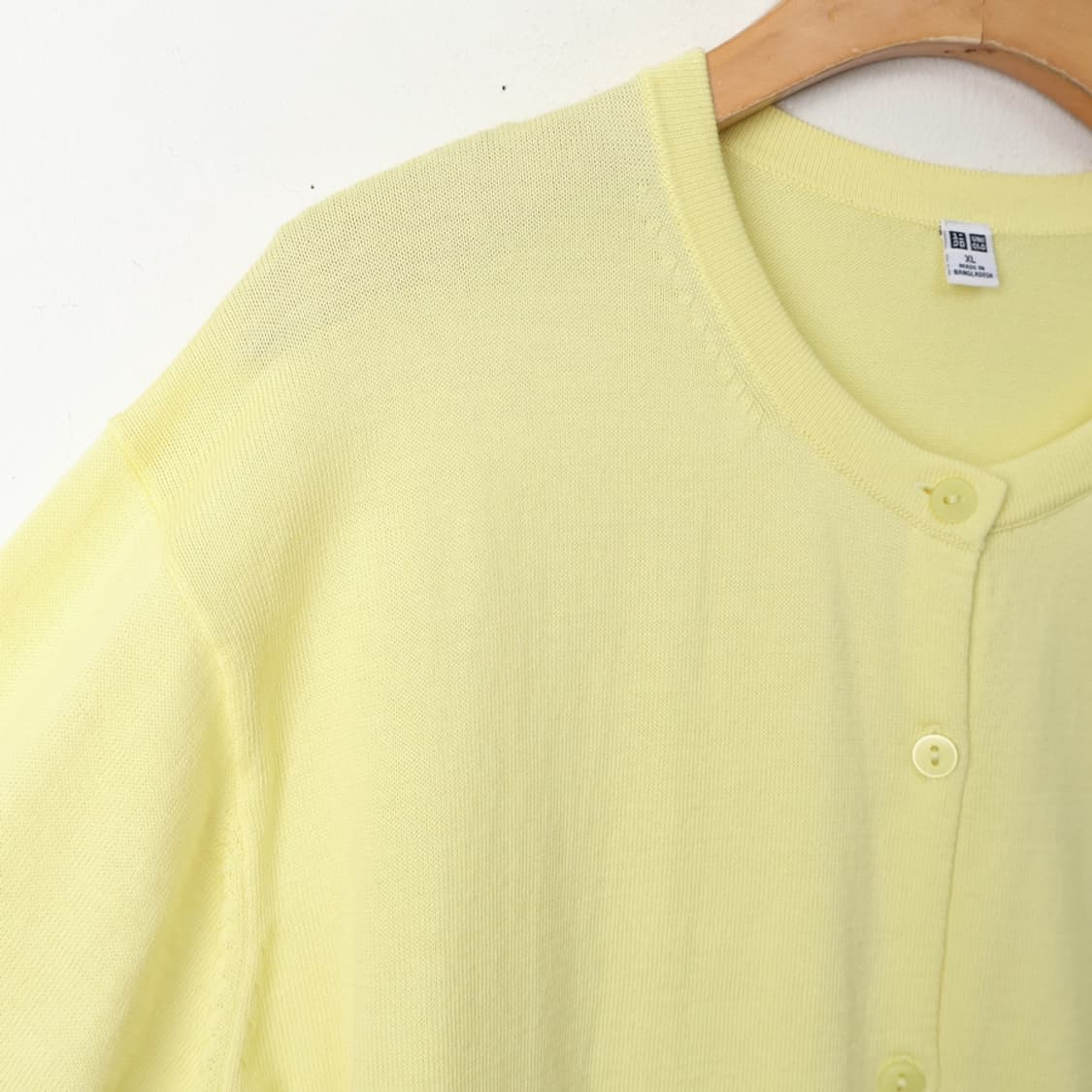 77/유니클로 코튼 니트 가디건 상품이미지3