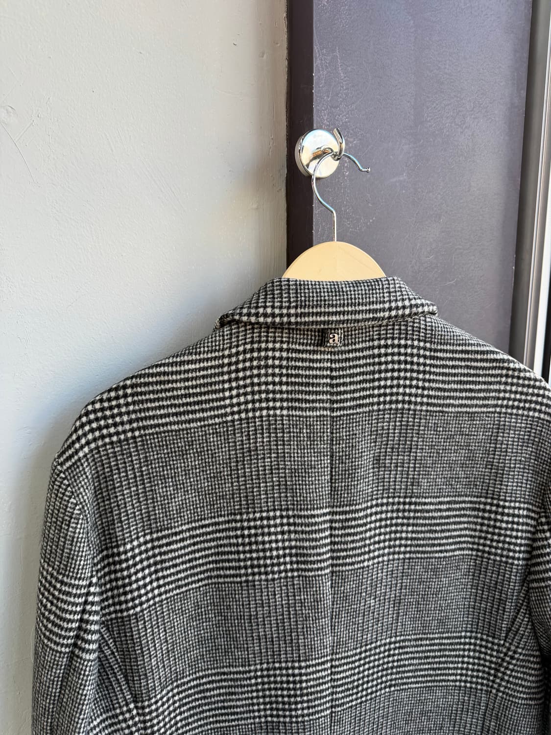 .50/ 알레그리 캐시미어 블랜딩 글렌체크 코트 상품이미지7