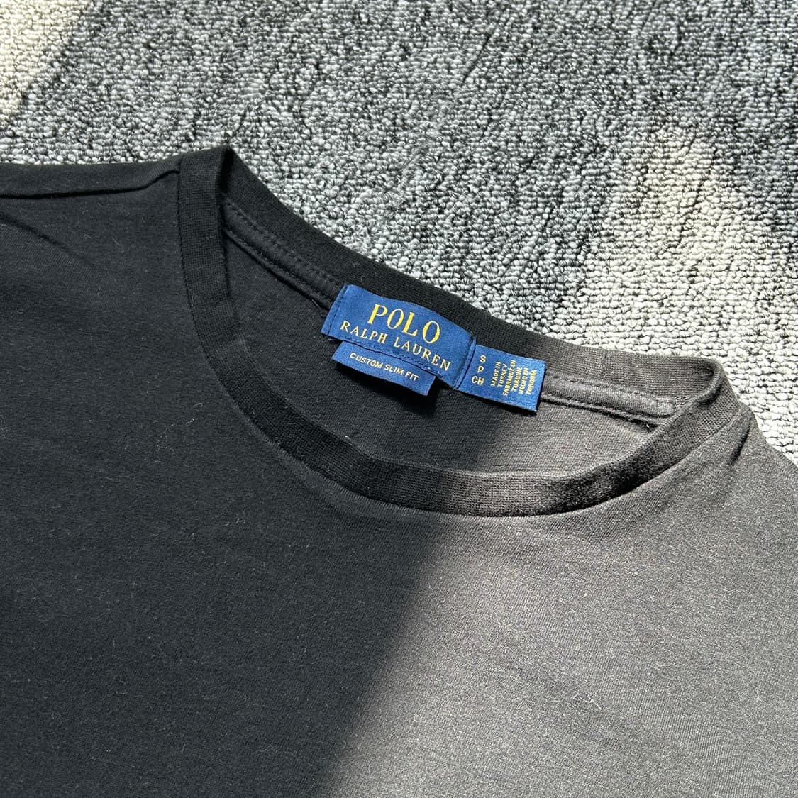 폴로 랄프로렌 멀티포니 블랙 반팔티 상품이미지4