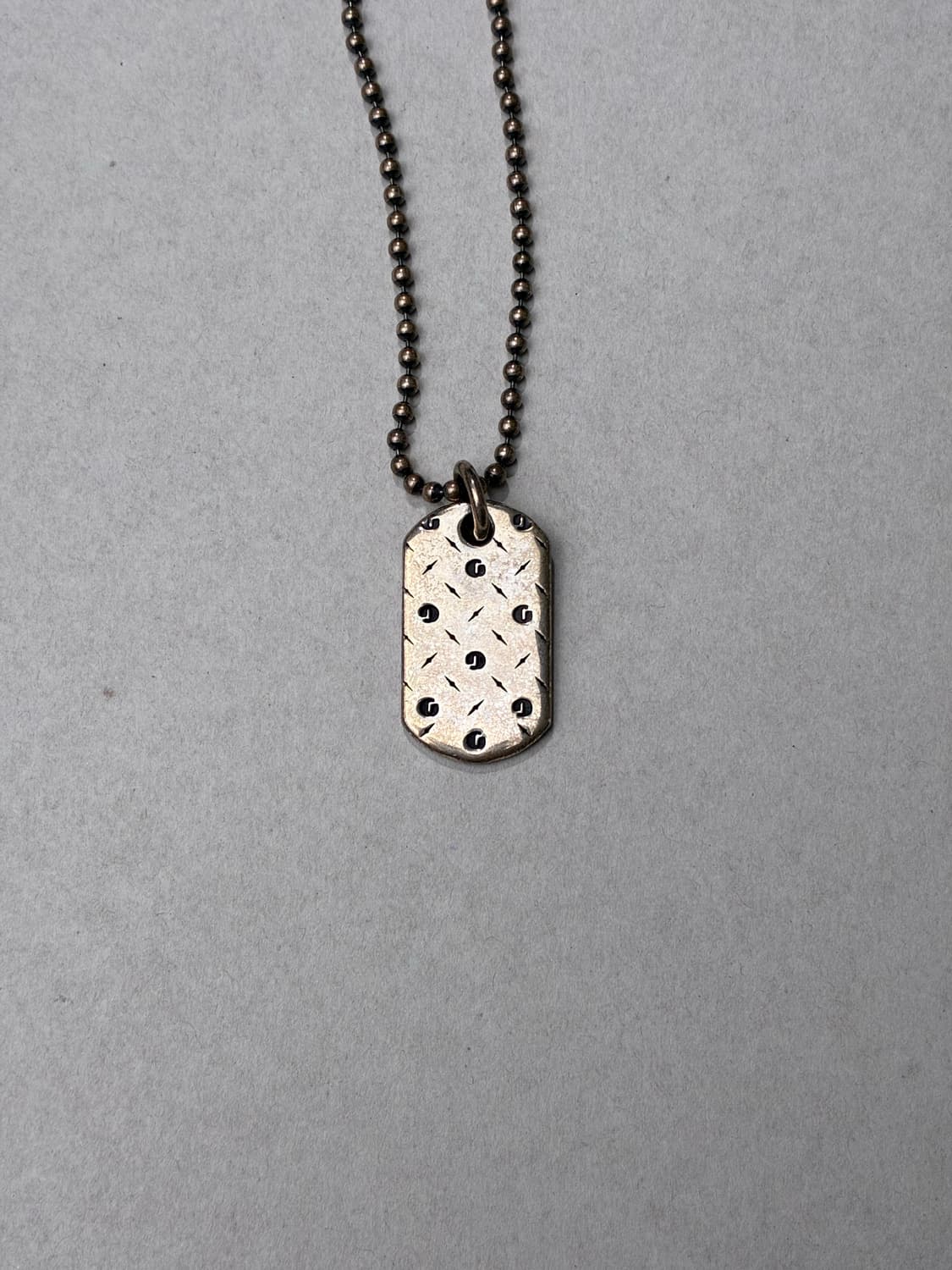 론원스 X 갤러리 디파트먼트 도그 택 펜던트 목걸이 925실버 상품이미지2