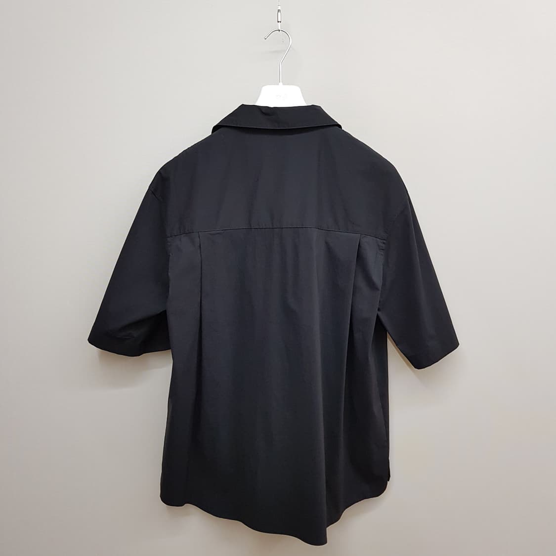 한섬 시스템옴므 2021 오픈카라 반팔 셔츠 100사이즈 상품이미지5