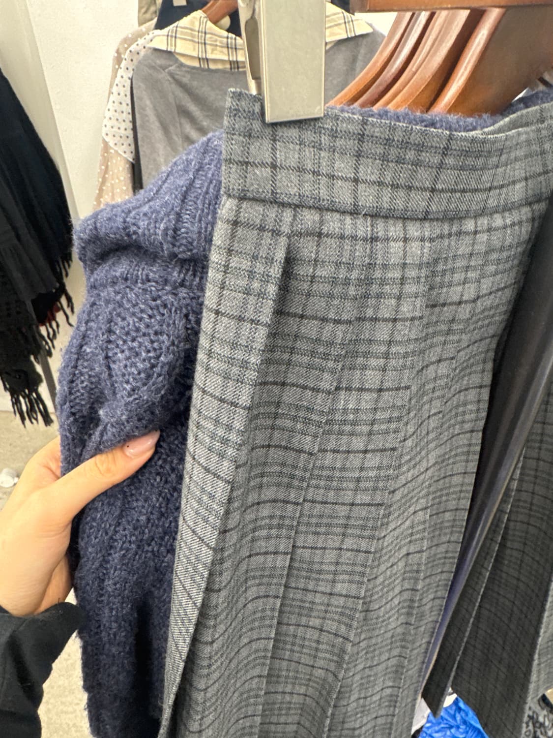 네이비 너드 모리 set 상품이미지1