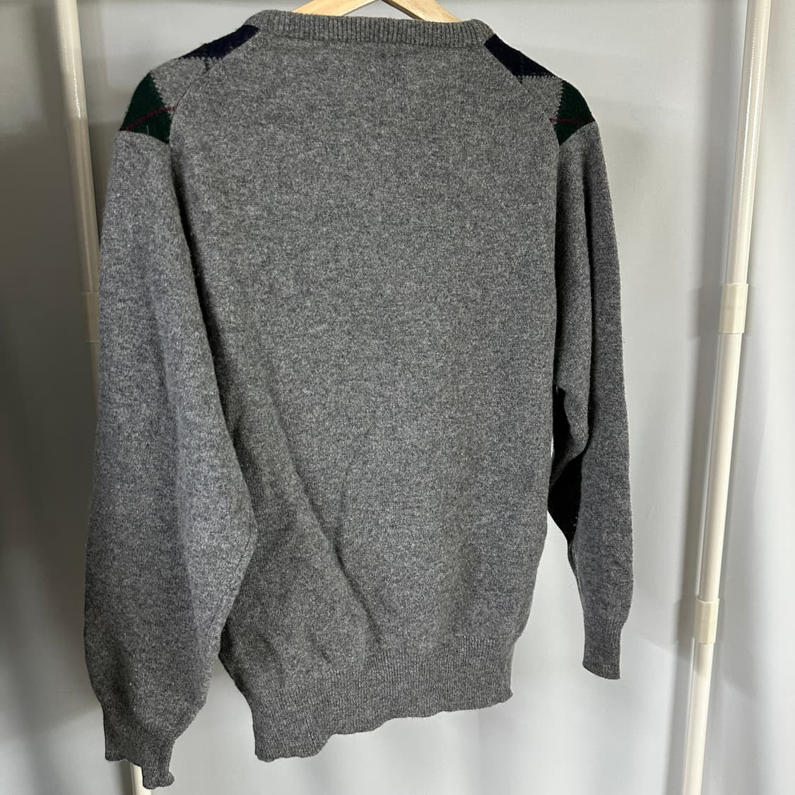 제이프레스 아가일패턴 니트 상품이미지3