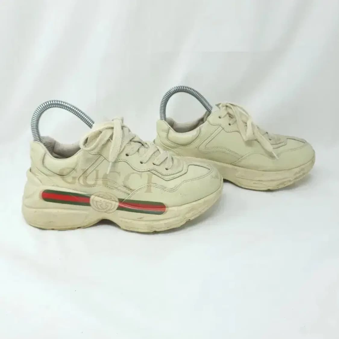 구찌 라이톤 스니커즈 아이보리 6 정품 상품이미지1