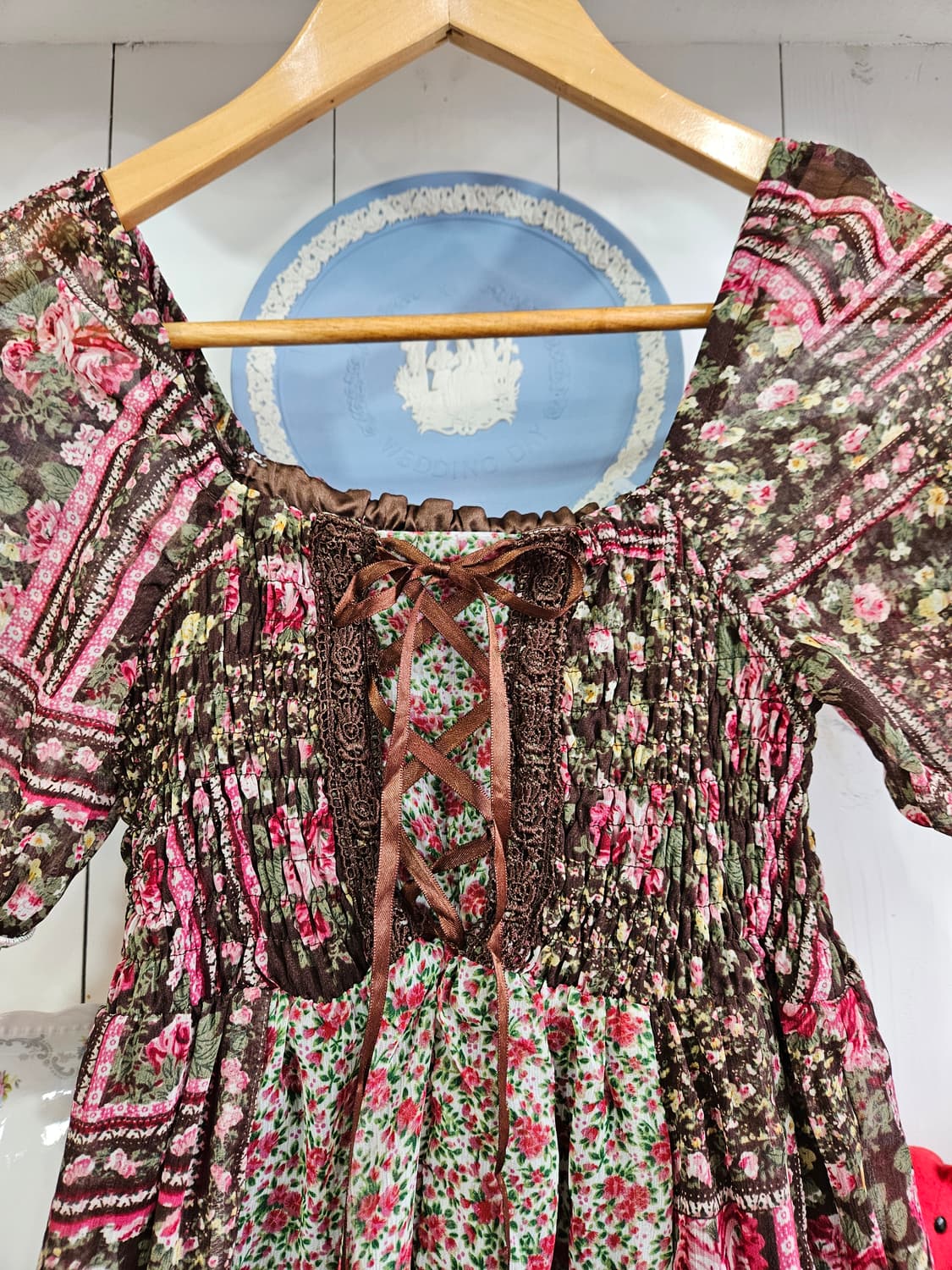 엑시즈팜 axes femme 플라워 원피스 상품이미지5