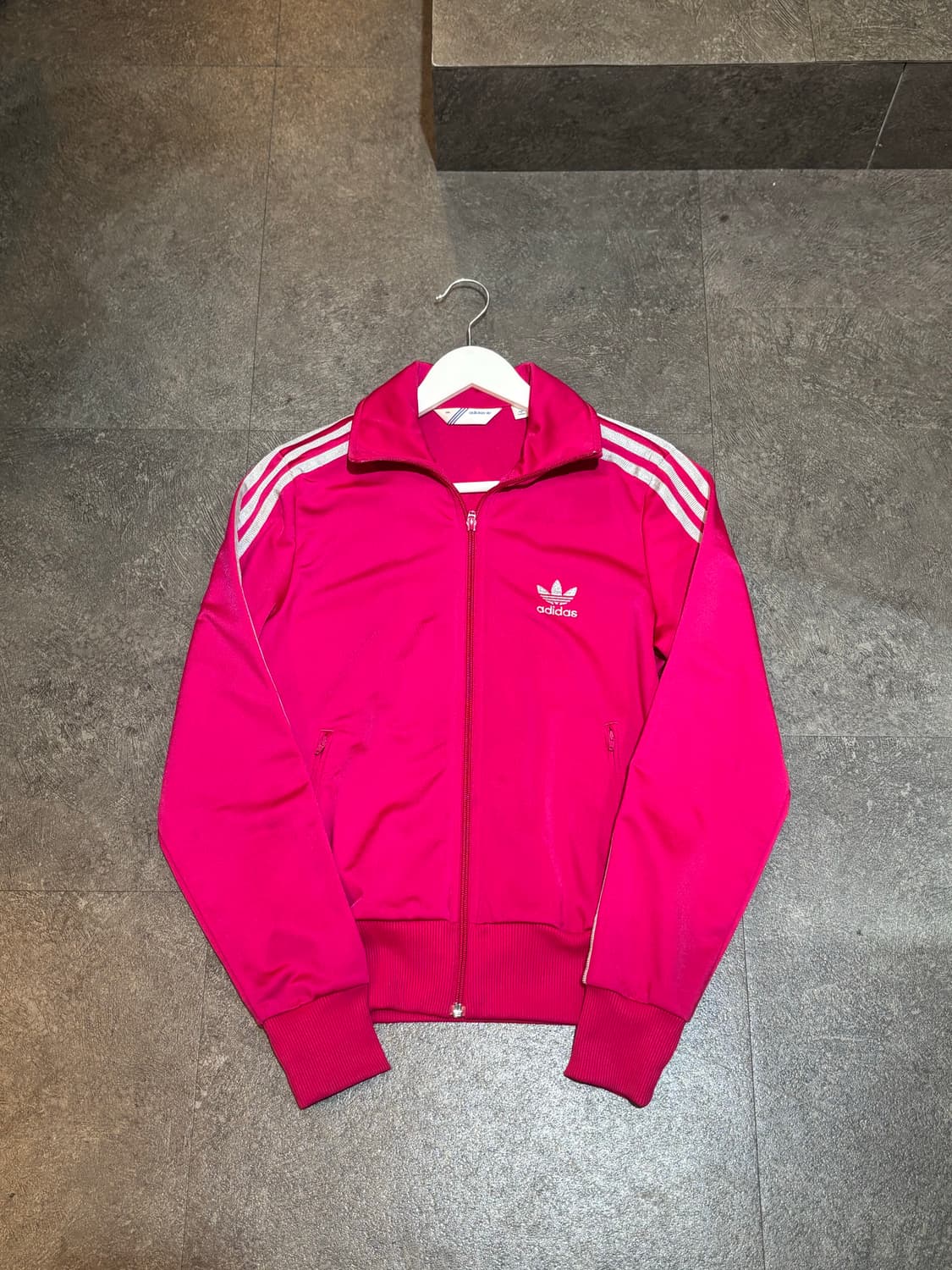 아디다스 파이어버드 여성 빅로고 져지 핑크 85사이즈 상품이미지2