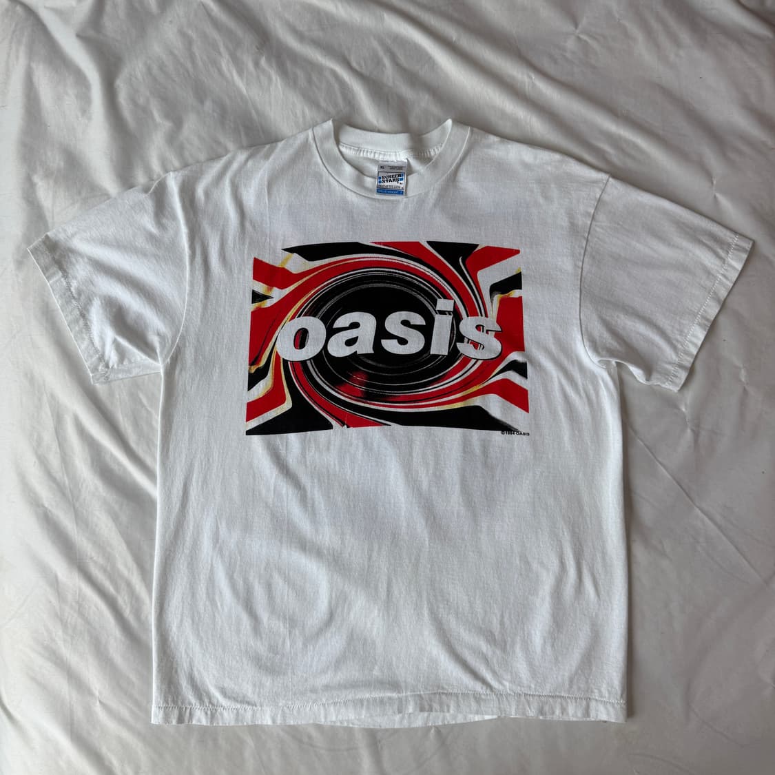 오아시스 94년도 싱글스티치 티셔츠 상품이미지2