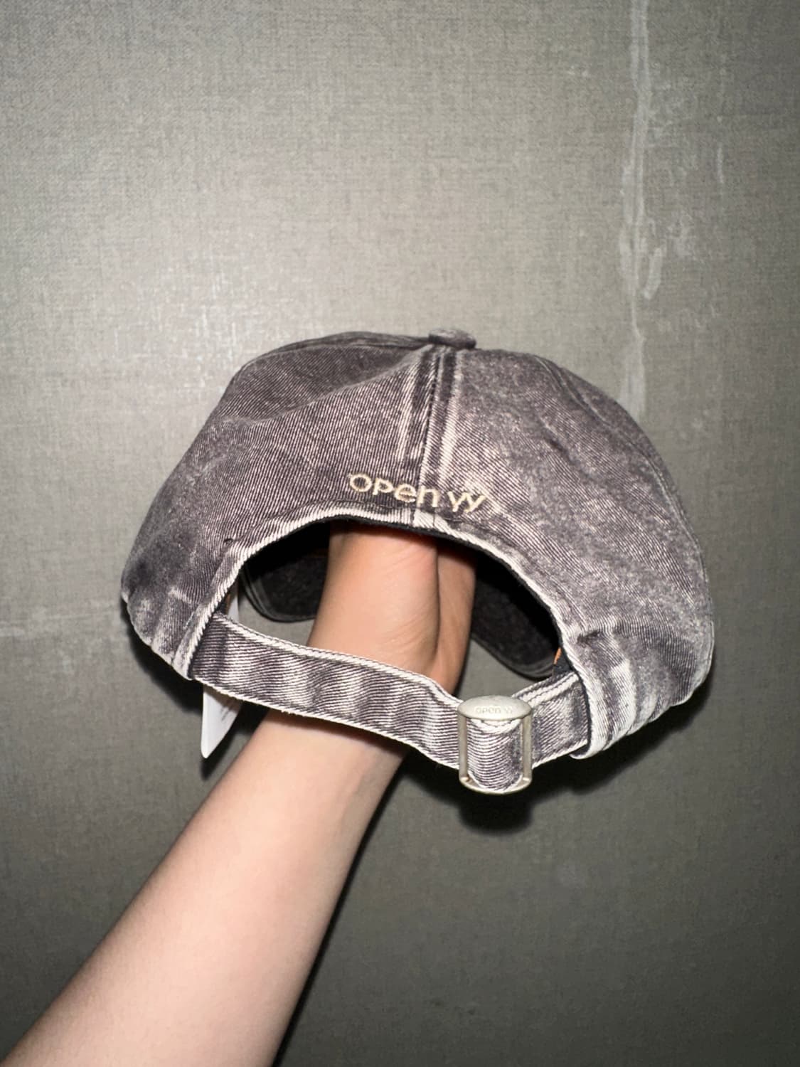 OPEN YY 코튼 볼캡 브라운 상품이미지2