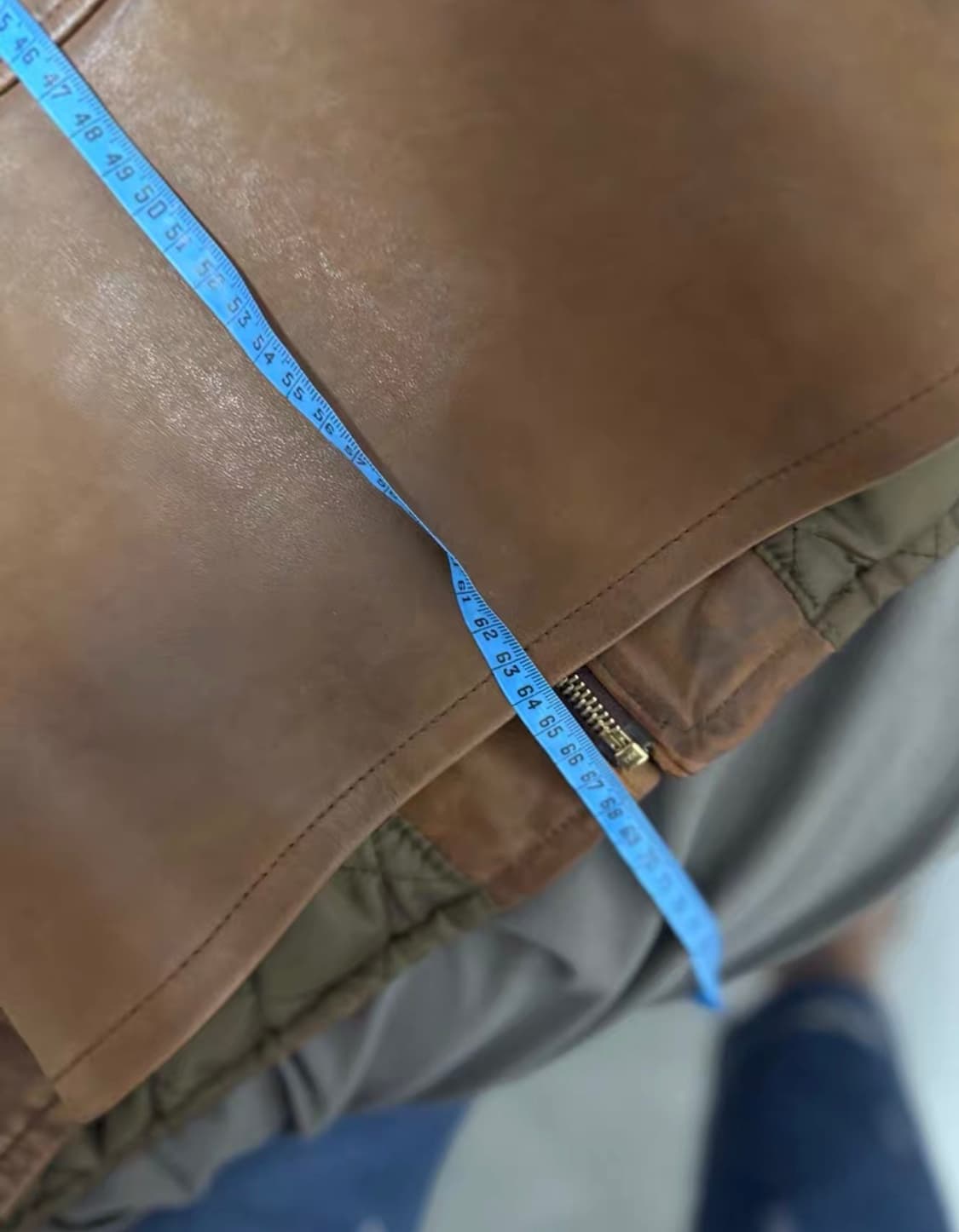 RRL 더블알엘 시어링카라 레더 뉴스보이 봄버자켓 xl 상품이미지10