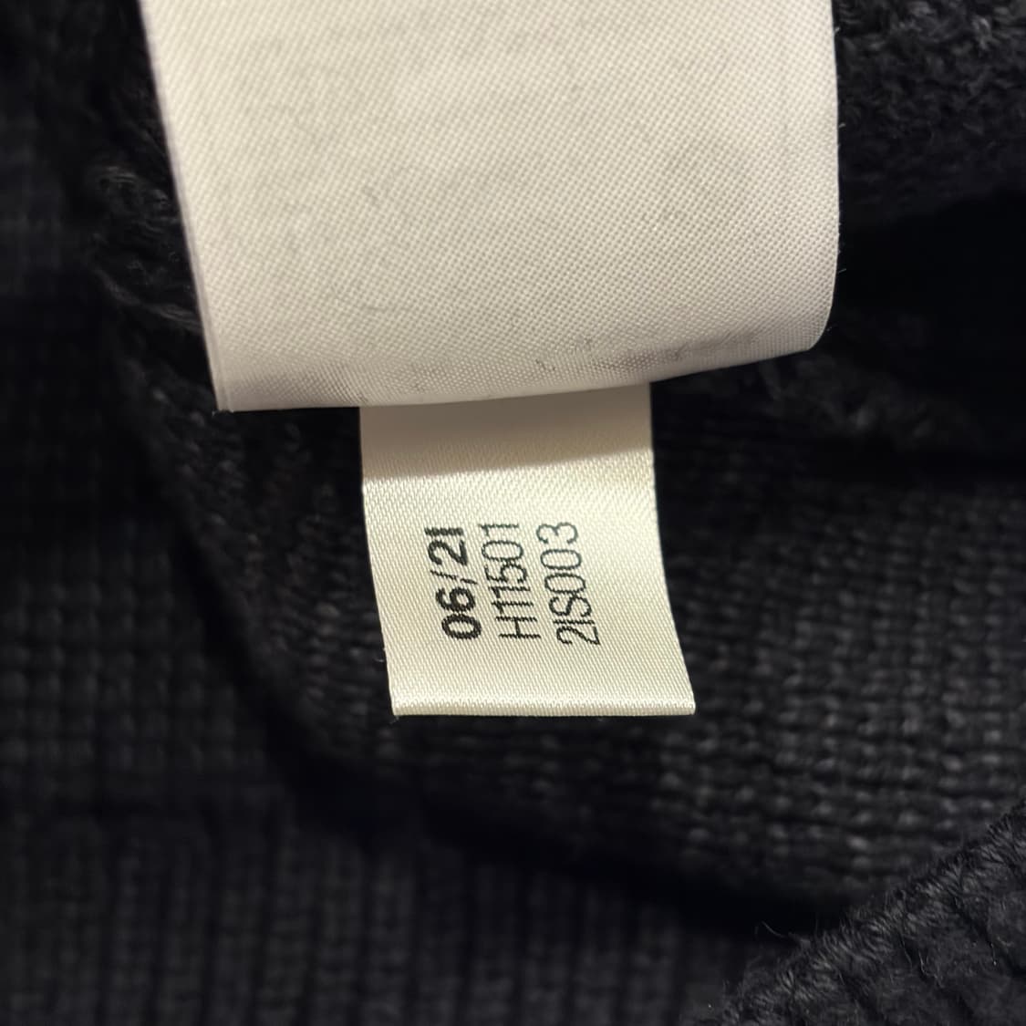 [XS] 아디다스 빅로고 트레포일 니트 블랙 B777 상품이미지6