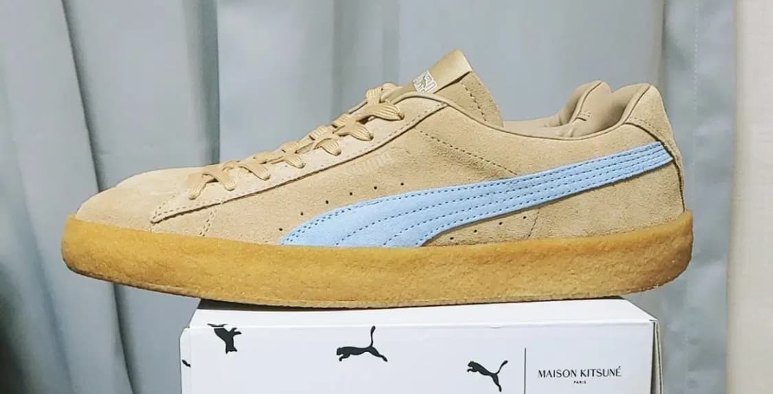 285) 메종키츠네 퓨마 스웨이드 크레프 상품이미지3