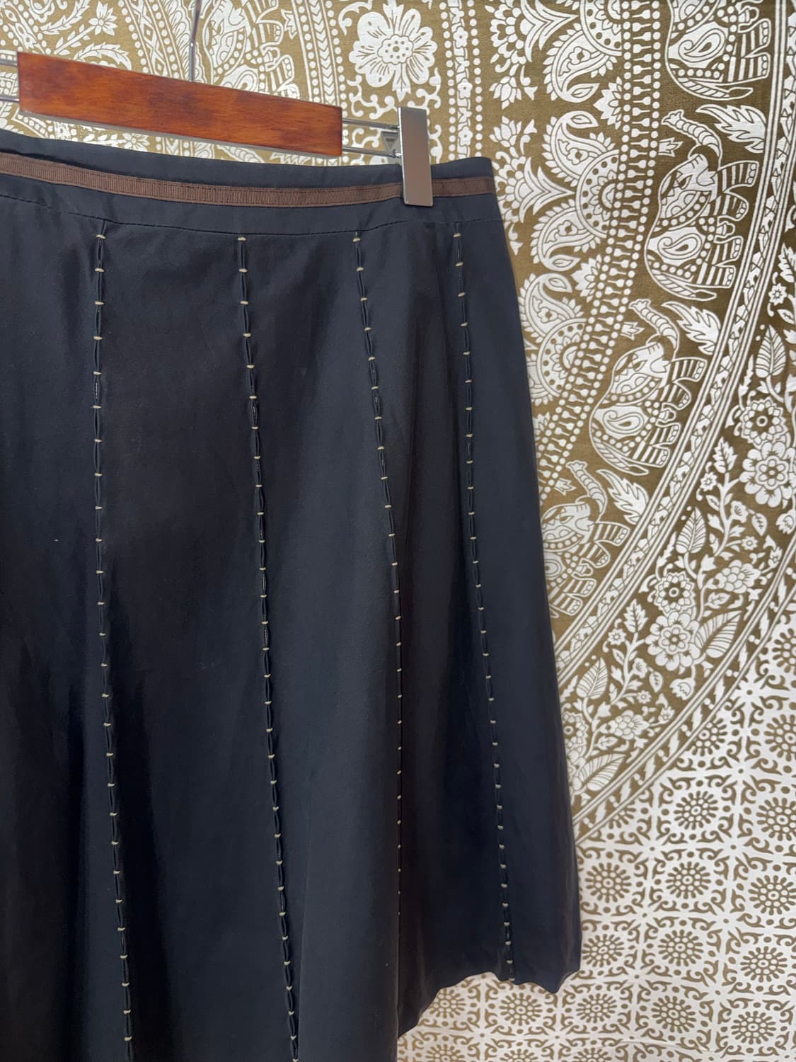 GABIYA 여성 디테일 미디스커트  상품이미지5