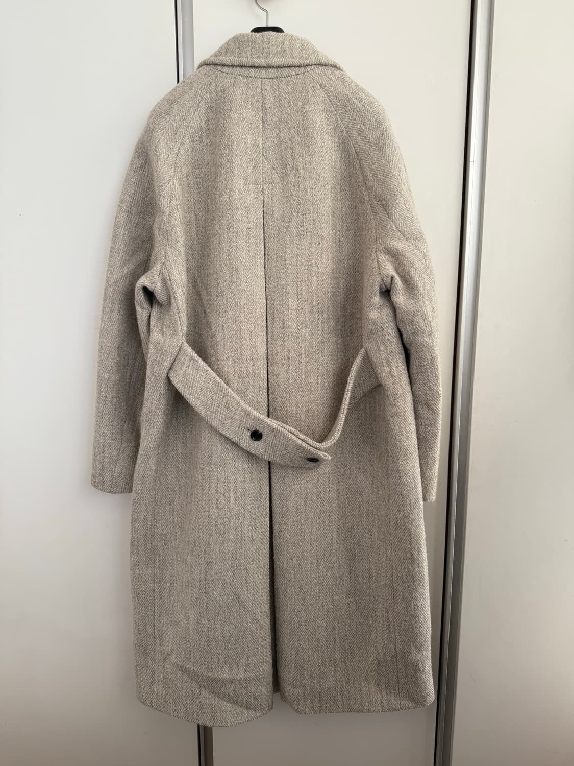 티아이포맨 헤링본 발마칸 코트 48 상품이미지2