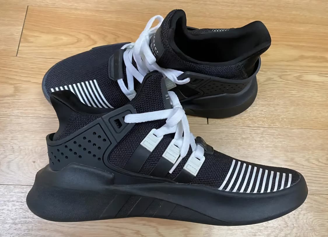아디다스 운동화 EQT 이큅먼트 바스크 블랙 265 상품이미지4