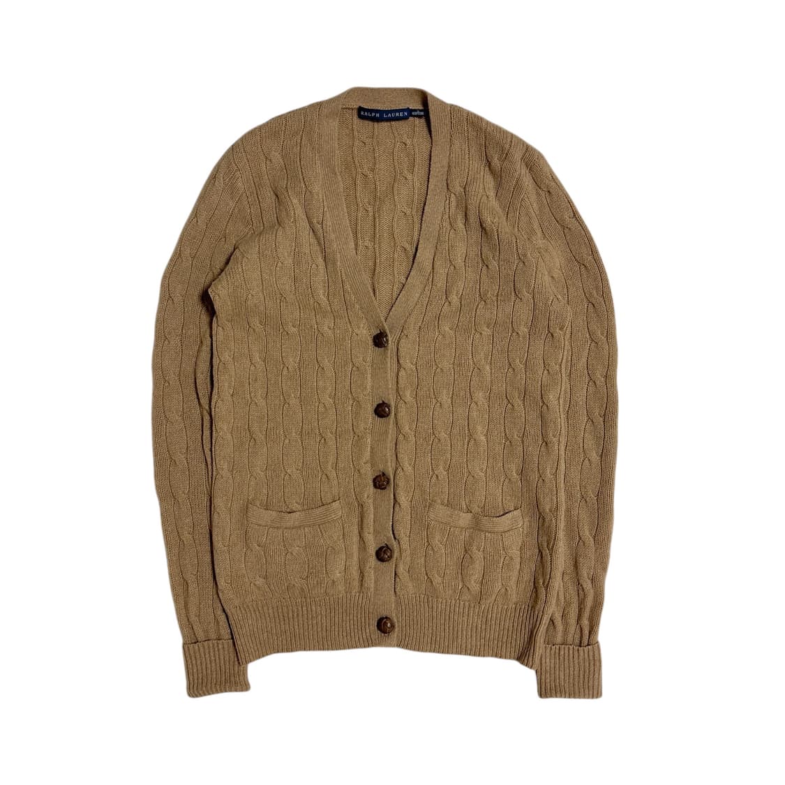 [S] 폴로 랄프로렌 케이블 울 캐시미어 니트 가디건 상품이미지1