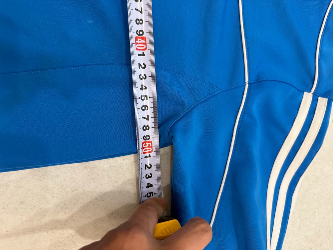 아디다스 삼선 블루 트레이닝 집업 상품이미지6