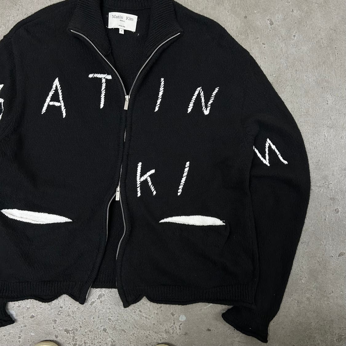 마뗑킴 투웨이 니트집업[1472] 상품이미지3