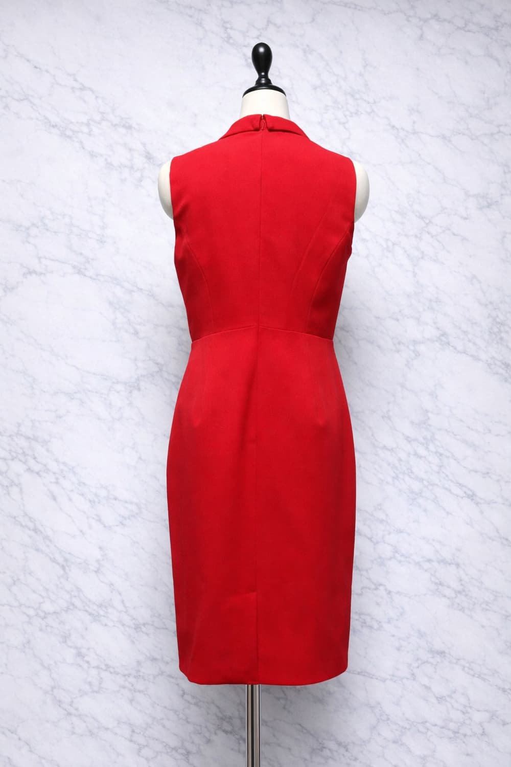 (새상품) 캘빈클라인 레드 슬림핏 원피스 / 택보유 / 하객룩 강추 상품이미지5