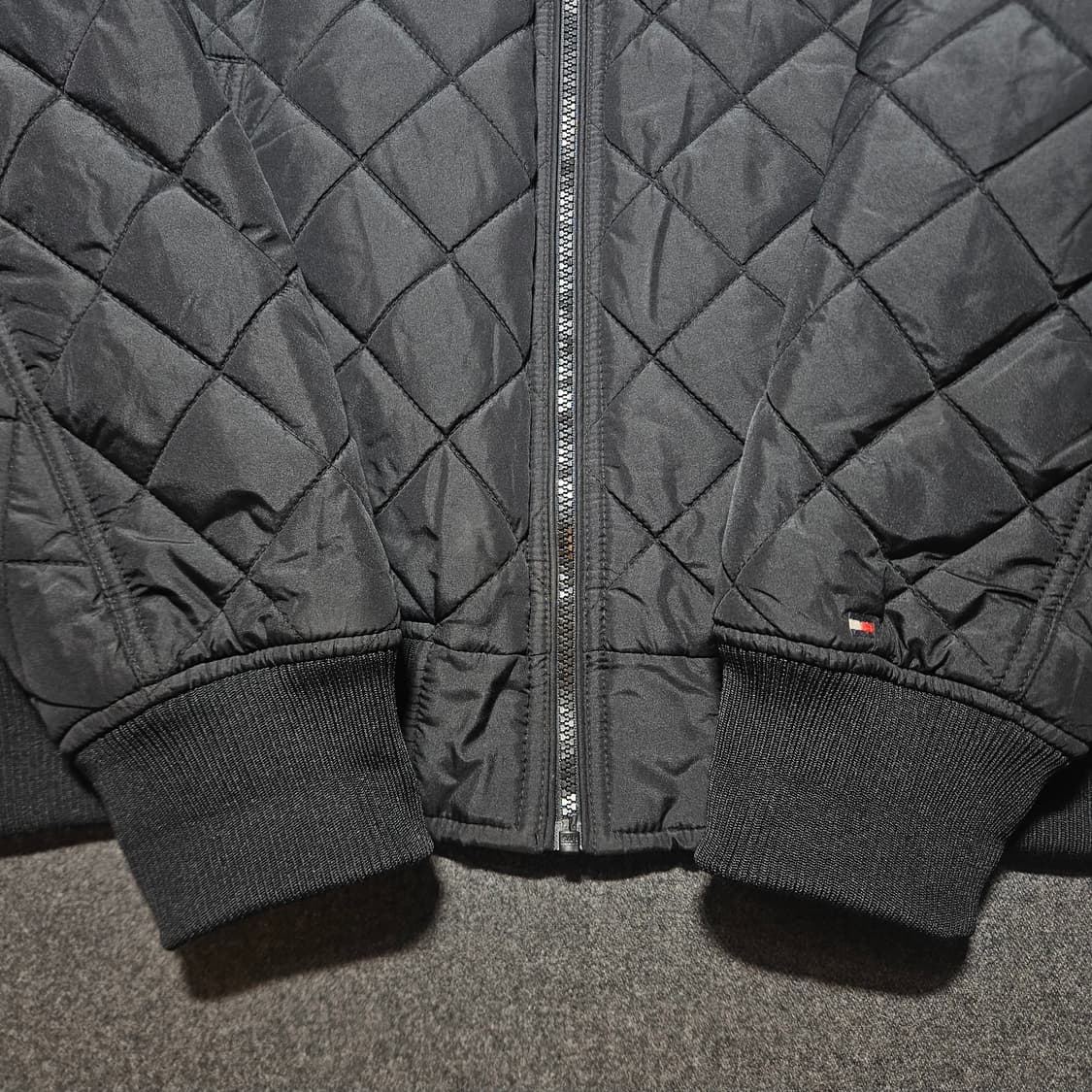타미힐피거 퀼팅 봄버 자켓 XL 상품이미지3