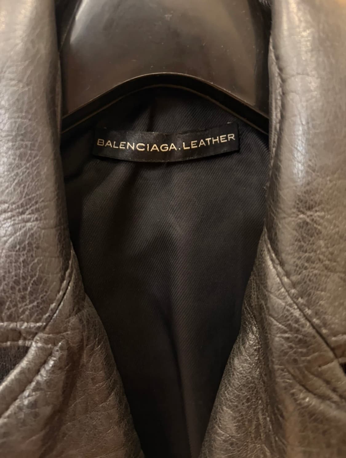 발렌시아가 램스킨레더 바이커 자켓 상품이미지2