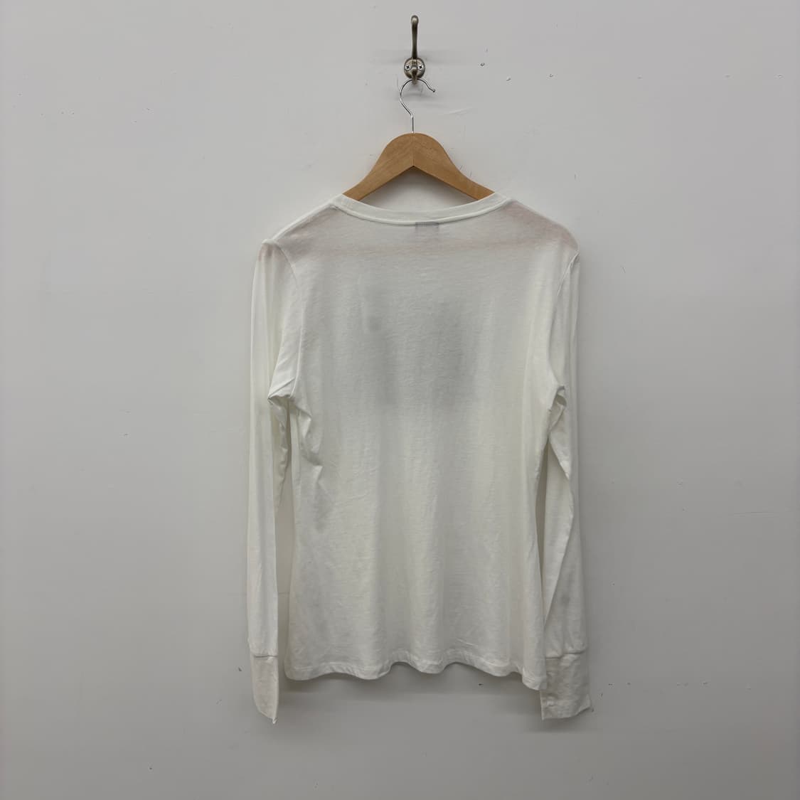 할리데이비슨 화이트 긴팔 티셔츠 여성 L 상품이미지5