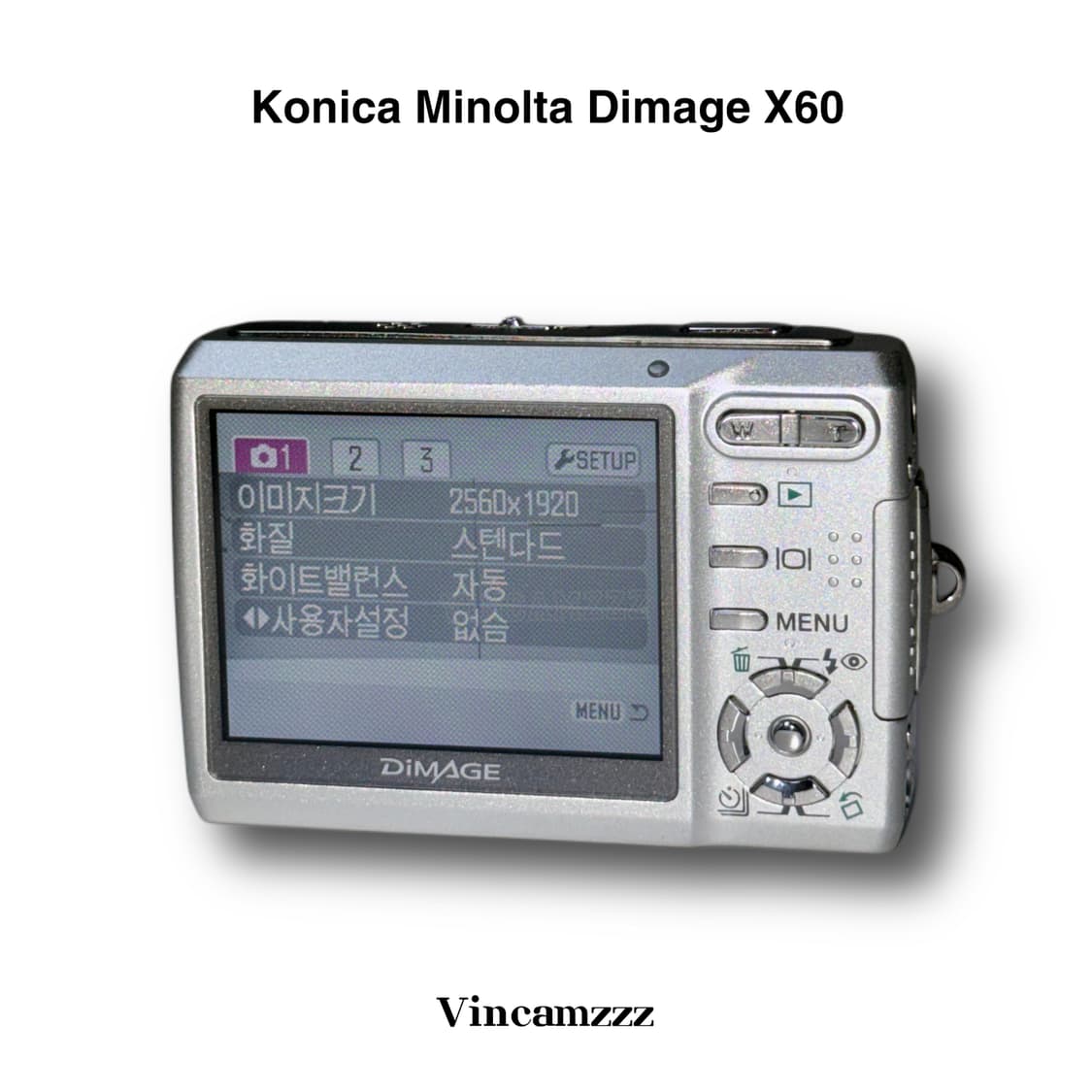 (풀박스) 코니카 미놀타 Konica Minolta Dimage X60 상품이미지3