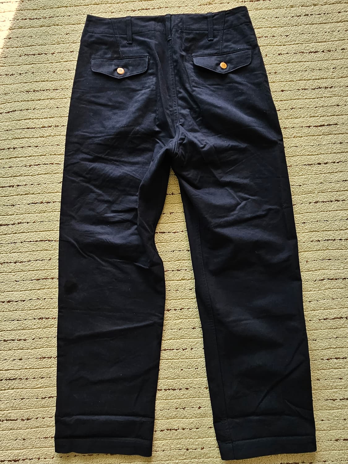 브론슨 USMC 오피서 트라우저 네이비 상품이미지2