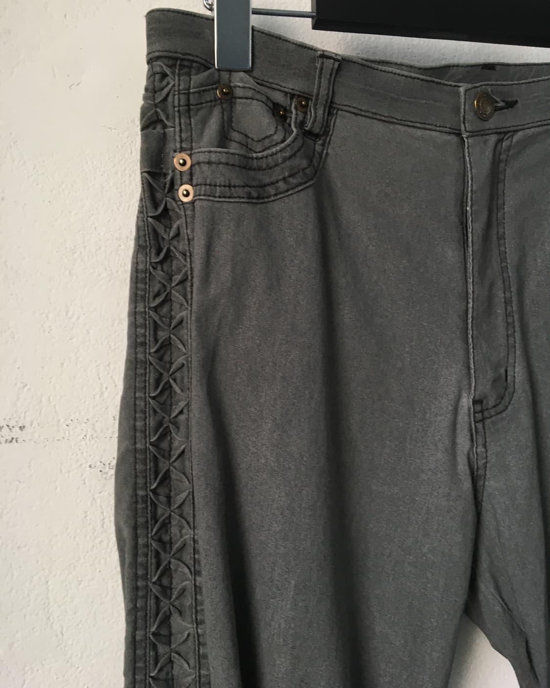 Side line point cotton pants 상품이미지4