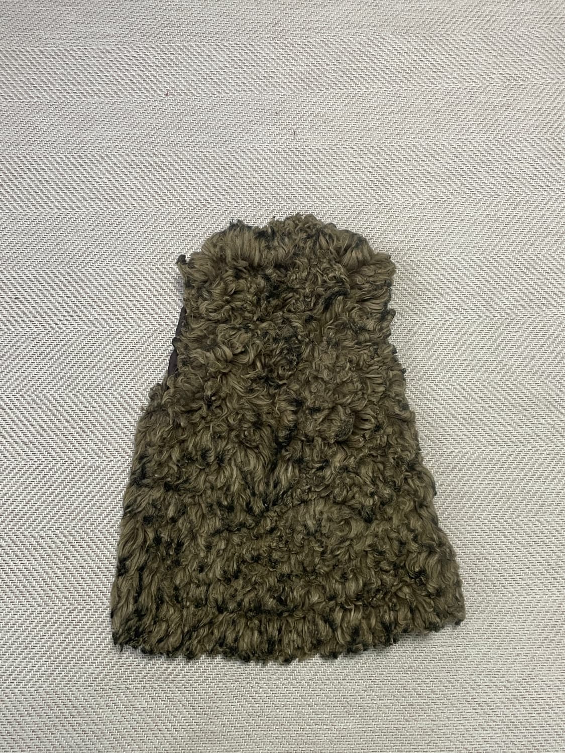 에콜레 텍스처 컬리 보헤미안 퍼 베스트 J03413 상품이미지6