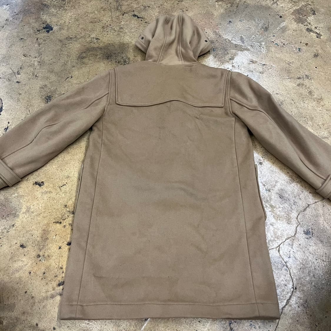 폴로 랄프로렌 브라운 베이지 더플 떡볶이 코트  상품이미지4