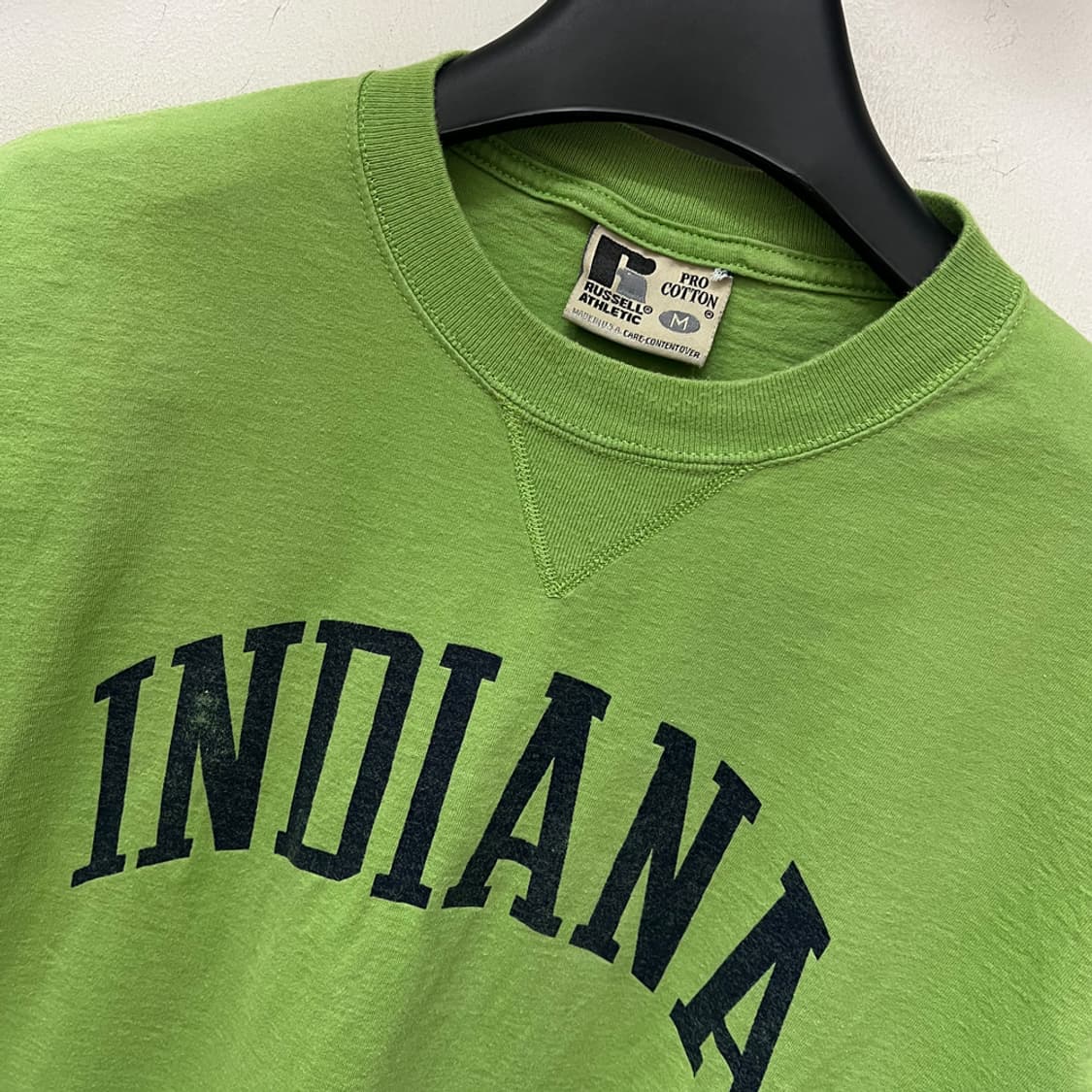 Made in USA 러셀 애슬레틱 인디애나 빈티지 반팔티 M 상품이미지3