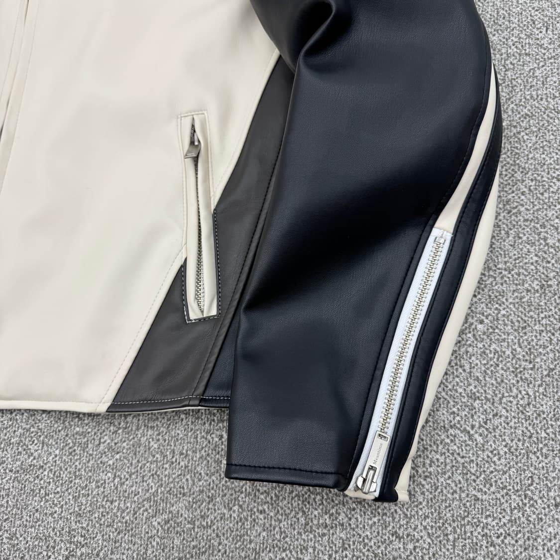 민타임 레더 자켓  상품이미지6