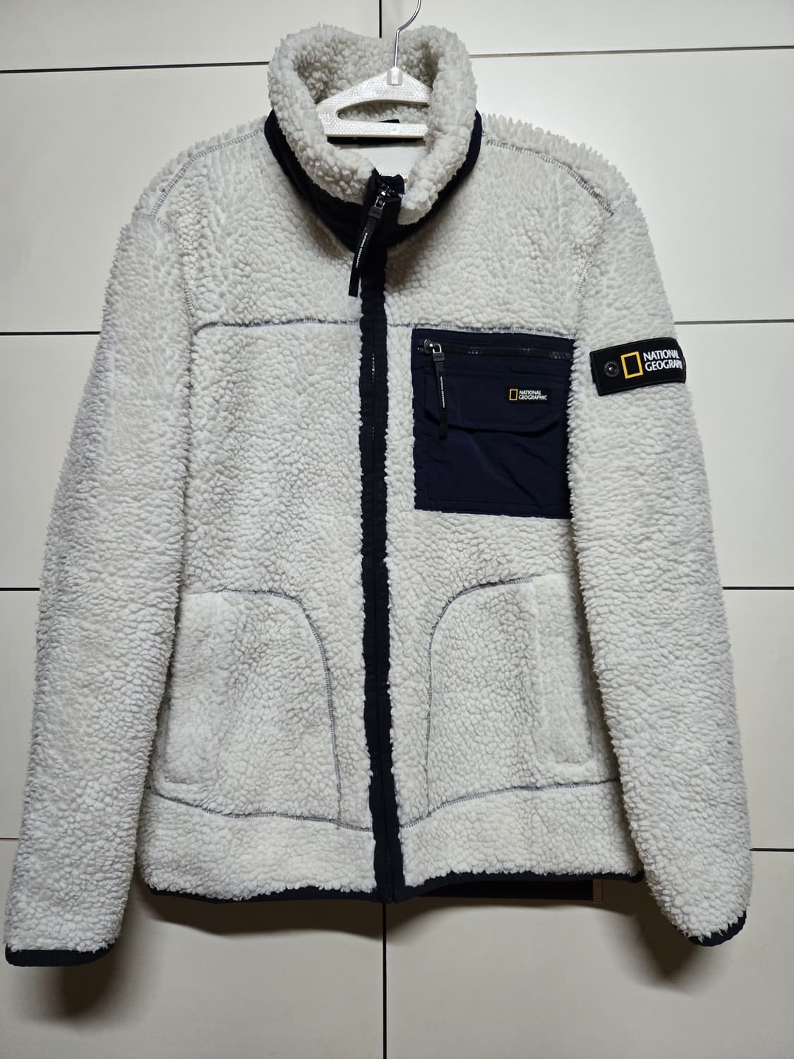 내셔널지오그래픽 남성 양털 뽀글이 집업 상품이미지2