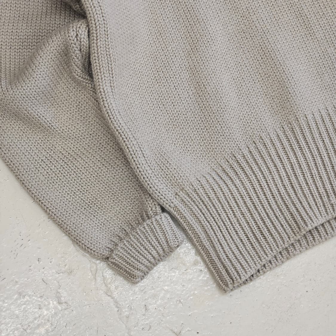 폴로 랄프로렌 울 숄카라 니트 헤비울 빈티지 M~L 상품이미지4