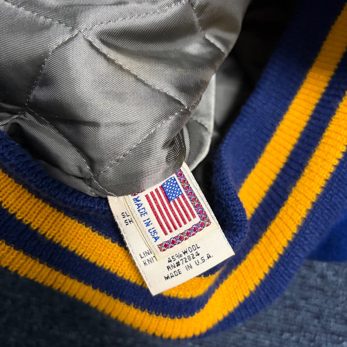 90s 골든베어 바시티 자켓 상품이미지5