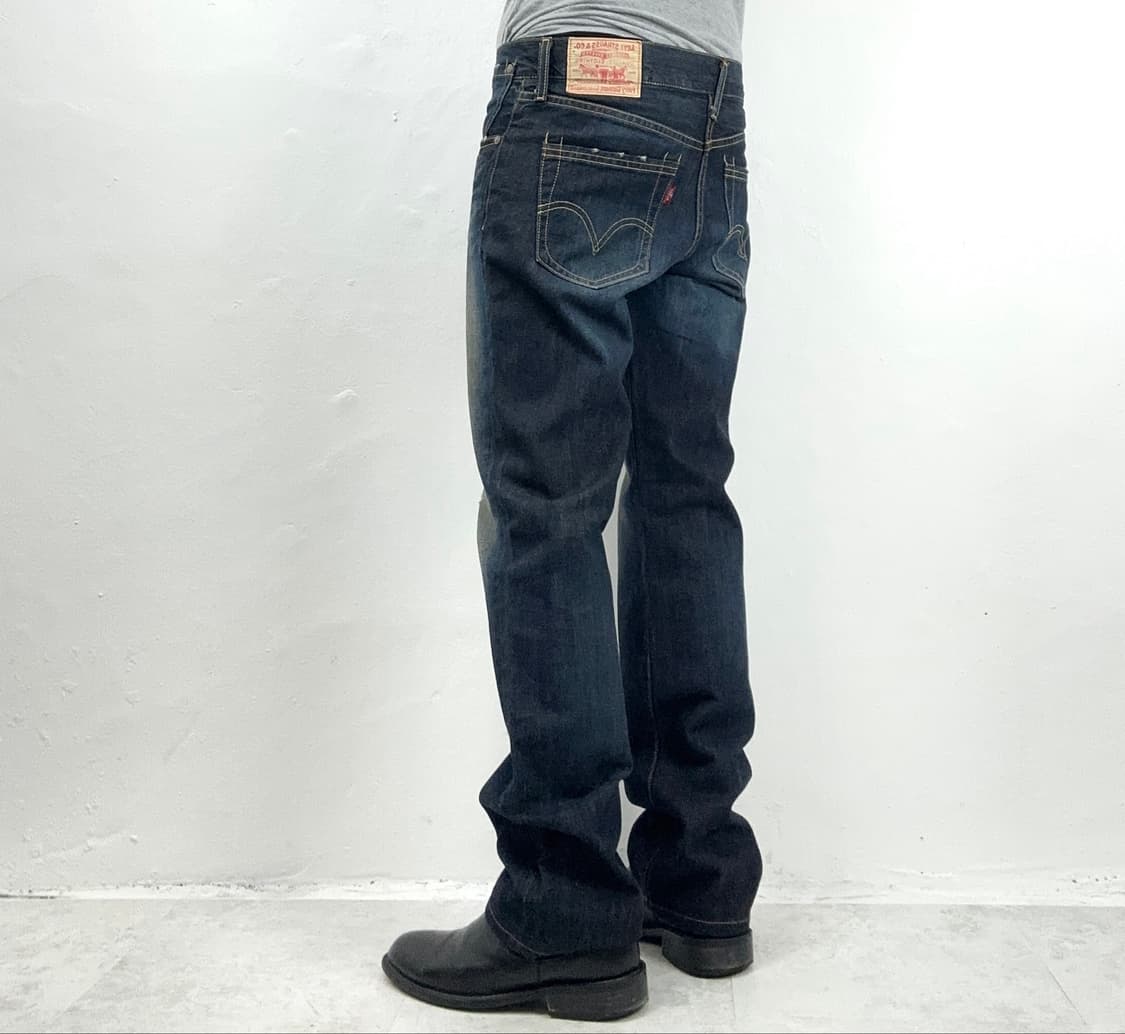 2000s Levi’s 502 Distressed Paint Splatt 상품이미지4
