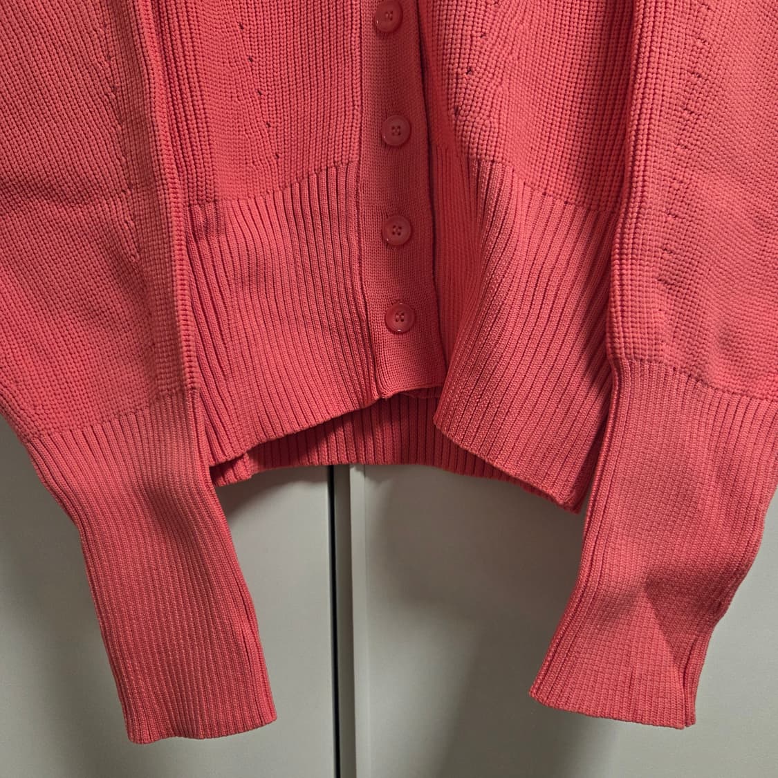 Titivate 재팬 벌룬핏 핑크 니트 가디건 Free 상품이미지3