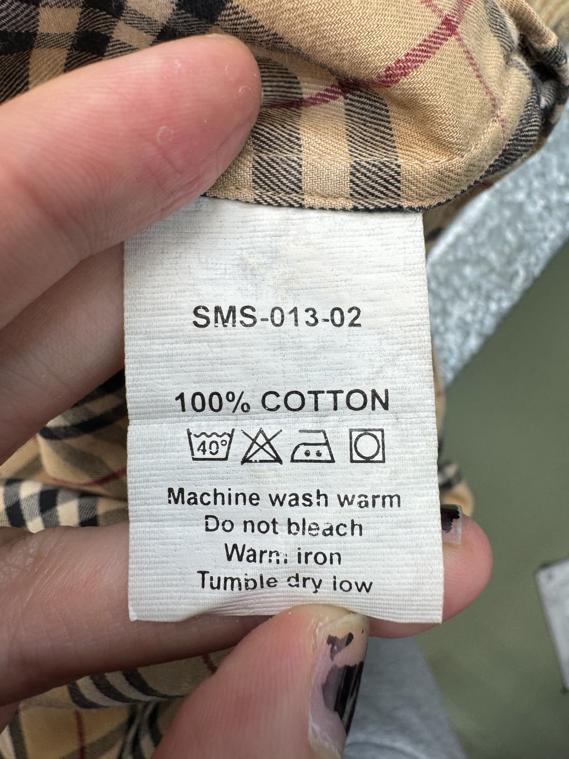 버버리 OG 노바 체크 셔츠 상품이미지6