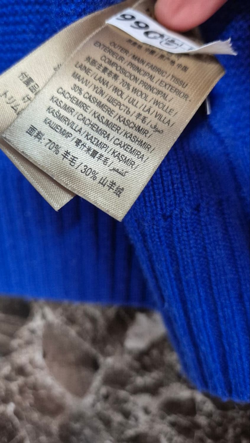 버버리 여자 캐시미어 가디건  상품이미지5