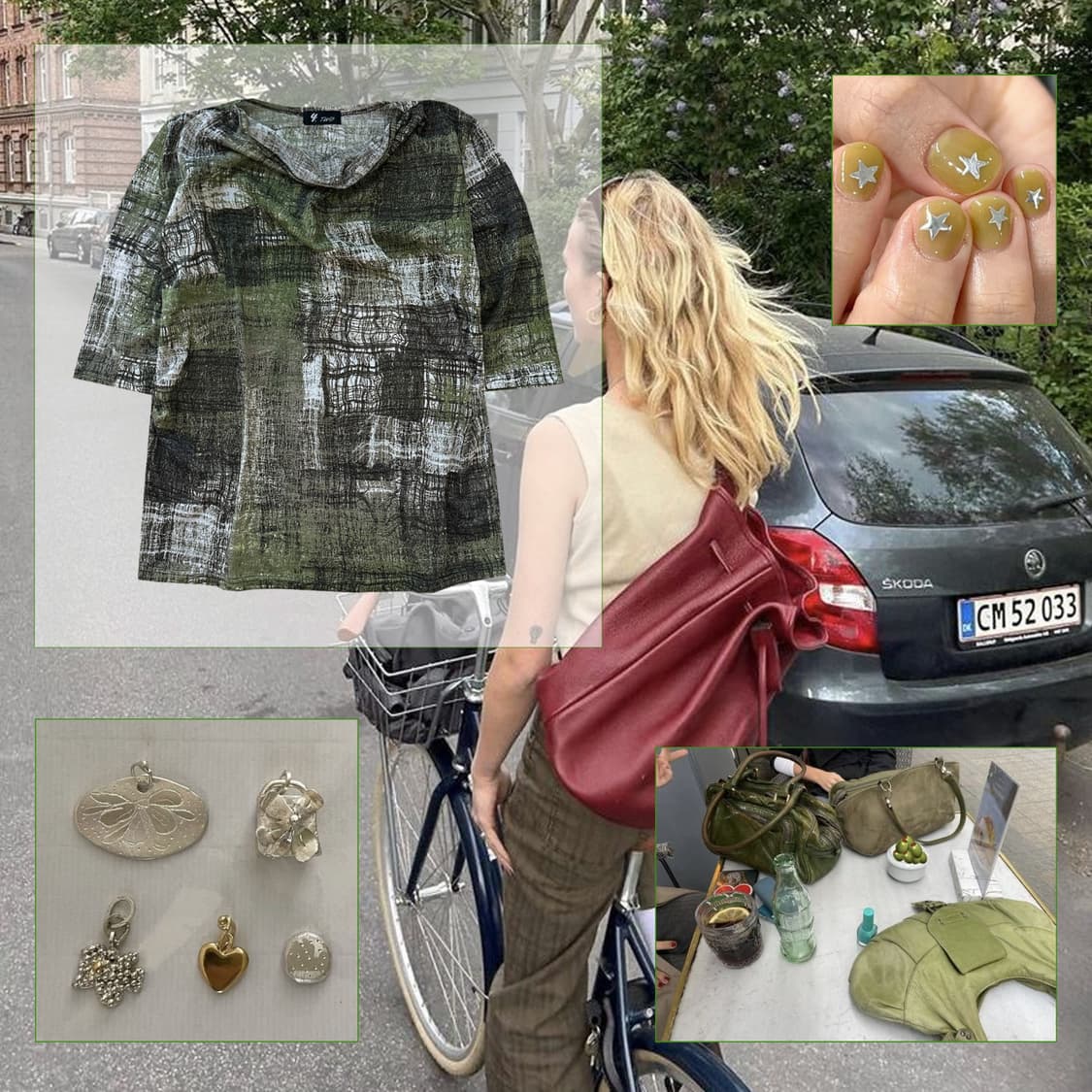 Foliage Half Sleeve ⊹ 상품이미지1