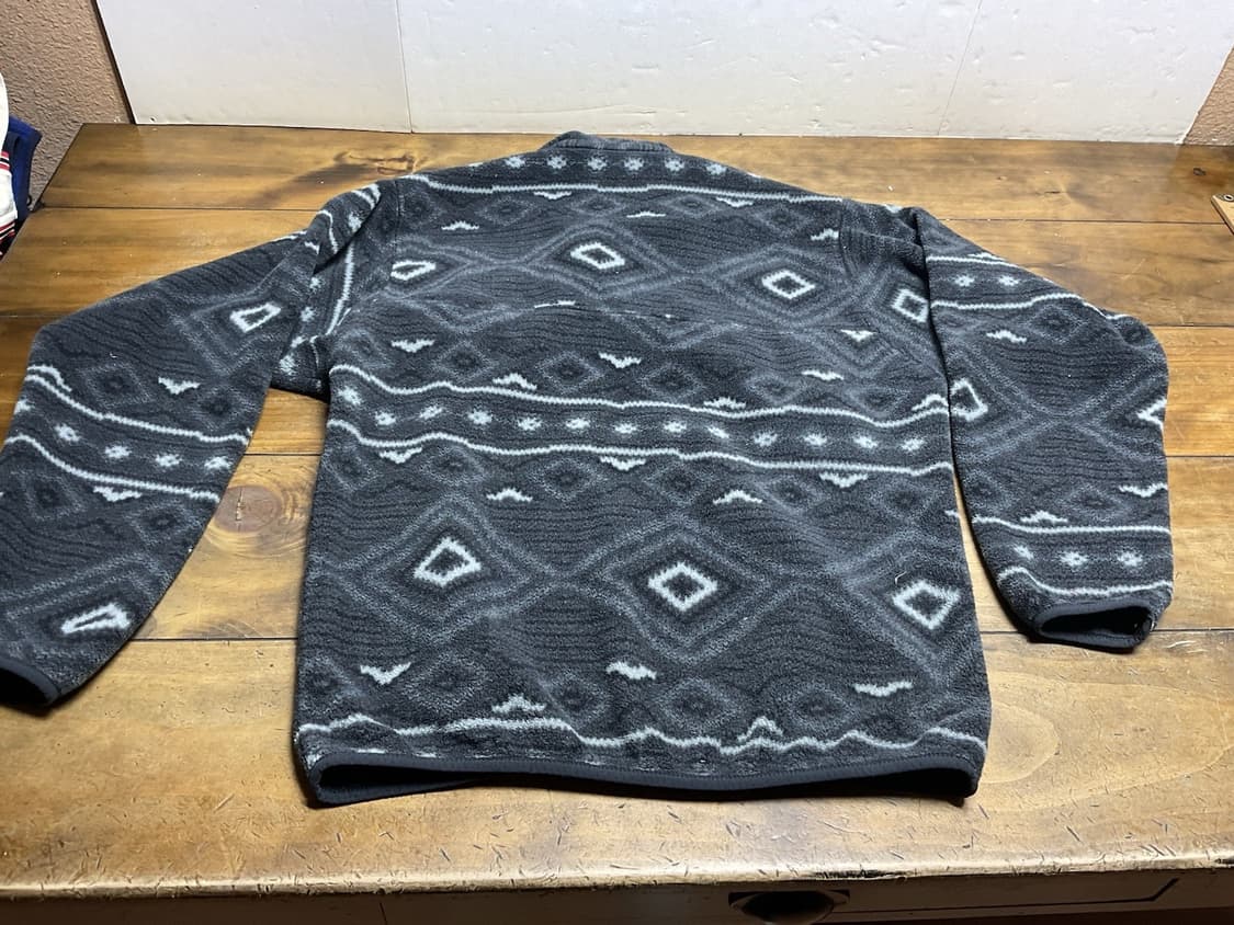 12FW 파타고니아 신칠라 스냅-T 플리스 그레이 에스닉 패턴 상품이미지5