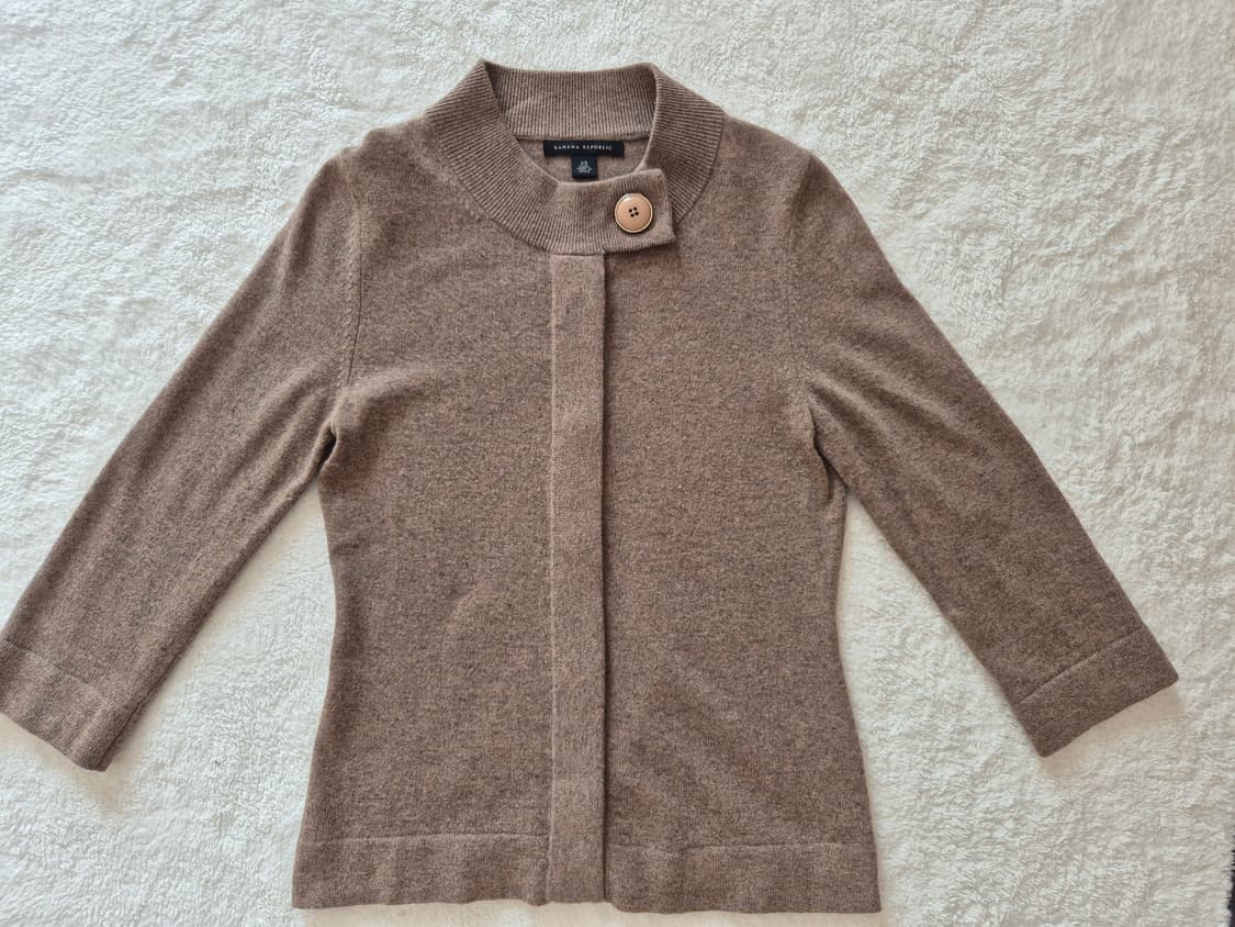 바나나 리퍼블릭 캐시미어 가디건 상품이미지1