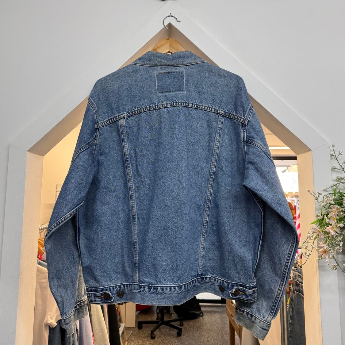 90s 리바이스 타입3 데님 트러커 자켓 made in USA (M) 상품이미지5