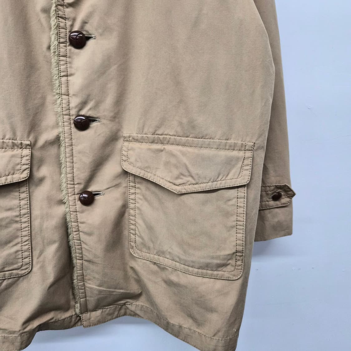 맥그리거 카키색 퍼 점퍼 남성 L 상품이미지2