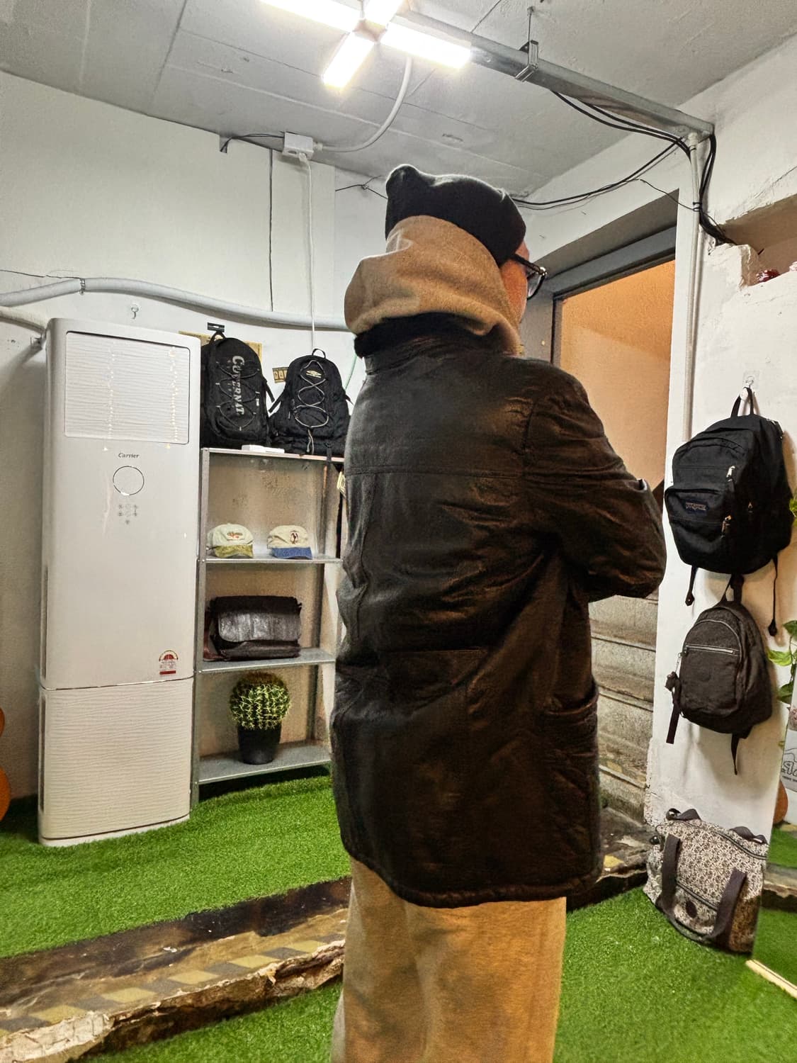 크로커다일 빈티지 가죽 자켓 상품이미지10