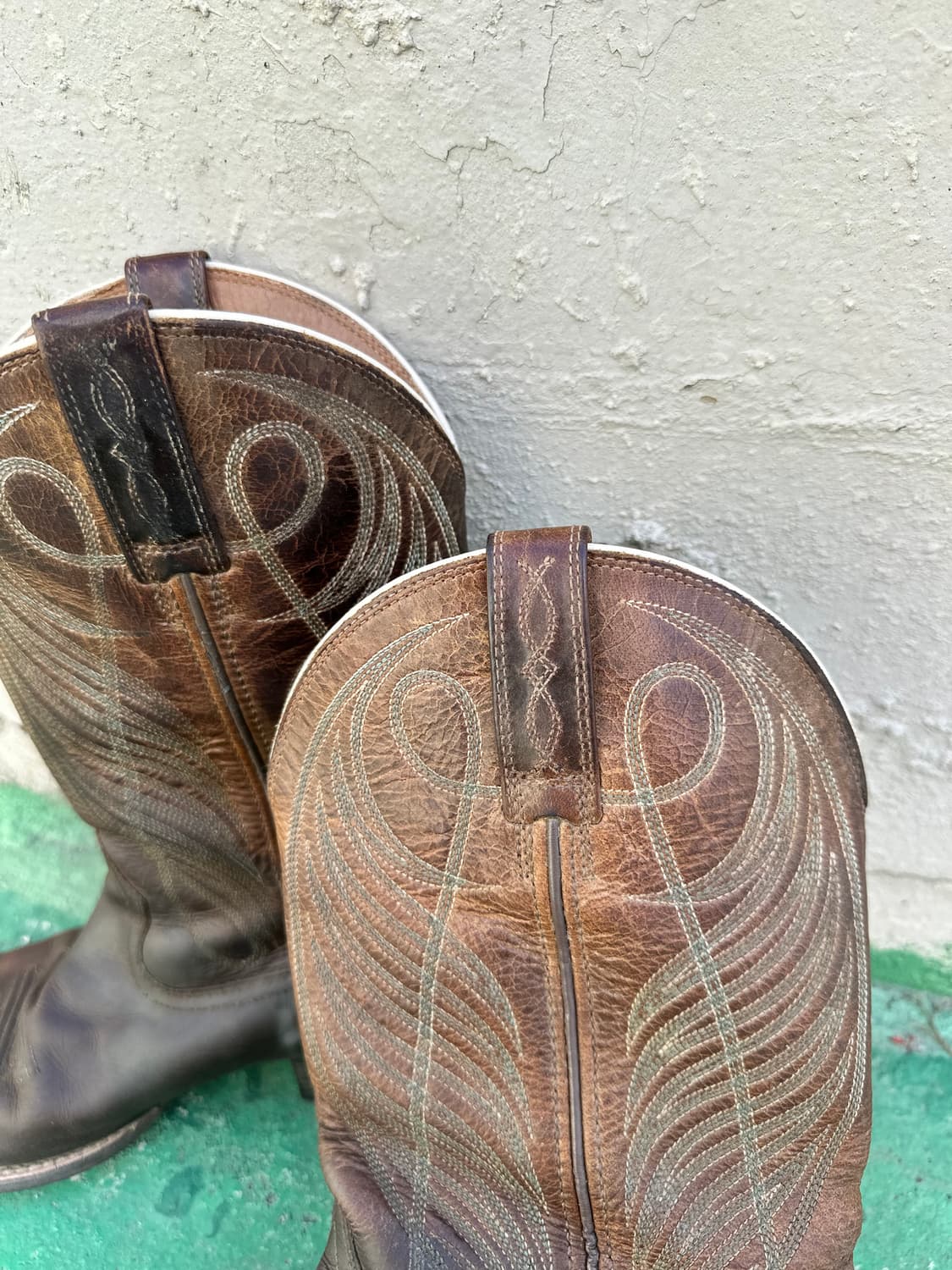 브라운 카우보이 웨스턴 부츠 상품이미지4